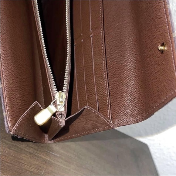 Louis Vuitton Sarah Mini Lin Long Wallet - Picture 6 of 12